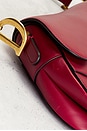 view 7 of 9 Dior Saddle Bag in Wine Red