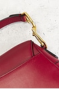 view 8 of 9 Dior Saddle Bag in Wine Red