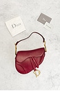 view 9 of 9 Dior Saddle Bag in Wine Red