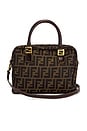 view 1 of 8 Fendi Zucca Handbag in Brown