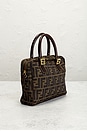 view 4 of 8 Fendi Zucca Handbag in Brown