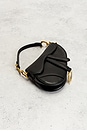 view 4 of 8 Dior Mini Saddle Bag in Black