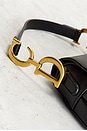 view 8 of 8 Dior Mini Saddle Bag in Black