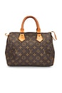 view 1 of 10 Louis Vuitton Monogram Speedy 25 Handbag in Brown