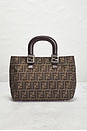 view 2 of 9 Fendi Zucca Handbag in Brown