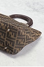 view 9 of 9 Fendi Zucca Handbag in Brown