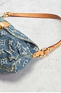 view 9 of 10 Louis Vuitton Monogram Denim Mini Pleaty Shoulder Bag in Blue