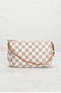 view 2 of 9 Louis Vuitton Damier Azur Pochette Accessoires Shoulder Bag in White