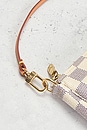 view 5 of 9 Louis Vuitton Damier Azur Pochette Accessoires Shoulder Bag in White