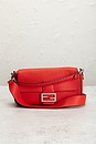 view 2 of 9 Fendi Selleria Baguette Shoulder Bag in Red