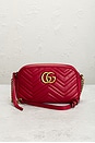 view 2 of 8 SAC GUCCI in Hibiscus Red