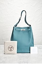 view 10 of 10 Hermes Togo So Kelly 26 Shoulder Bag in Bleu Jean