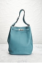 view 2 of 10 Hermes Togo So Kelly 26 Shoulder Bag in Bleu Jean