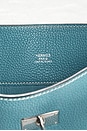 view 6 of 10 Hermes Togo So Kelly 26 Shoulder Bag in Bleu Jean