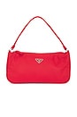 view 1 of 9 Prada Tessuto Pouch in Red