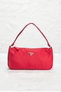 view 2 of 9 Prada Tessuto Pouch in Red