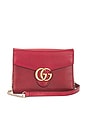 view 1 of 9 Gucci GG Marmont Wallet On Chain in Red