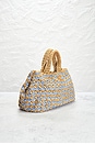 view 4 of 10 Prada Raffia Tote Bag in Blue