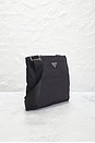 view 4 of 9 Prada Tessuto Messenger Bag in Black
