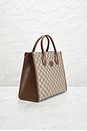 view 4 of 10 Gucci Retro Interlocking G Tote Bag in Beige