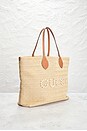view 4 of 8 Gucci Raffia Logo Tote Bag in Neutral