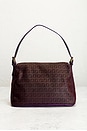 view 3 of 8 Fendi Zucchino Mama Baguette Shoulder Bag in Purple