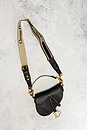 view 2 of 8 Dior Mini Saddle Bag in Black