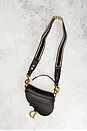 view 3 of 8 Dior Mini Saddle Bag in Black