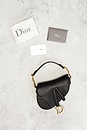 view 8 of 8 Dior Mini Saddle Bag in Black