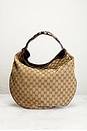 view 2 of 9 Gucci Wave Hobo Bag in Beige