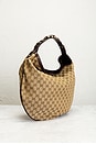 view 4 of 9 Gucci Wave Hobo Bag in Beige