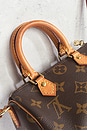 view 7 of 10 Louis Vuitton Monogram Nano Speedy Handbag in Brown