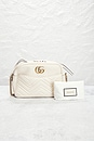 view 10 of 10 Gucci GG Marmont Shoulder Bag in White