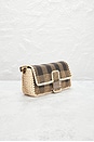 view 4 of 10 Fendi Pequin Baguette Shoulder Bag in Beige