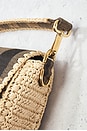 view 8 of 10 Fendi Pequin Baguette Shoulder Bag in Beige