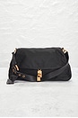 view 2 of 10 Prada Tessuto Flap Shoulder Bag in Black