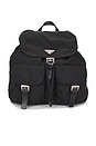view 1 of 10 Prada Tessuto Backpack in Black