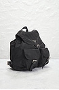 view 4 of 10 Prada Tessuto Backpack in Black
