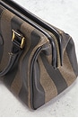 view 10 of 10 Fendi Pequin Boston Bag in Beige