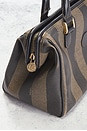 view 8 of 10 Fendi Pequin Boston Bag in Beige
