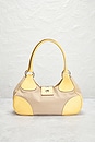 view 3 of 10 Prada Canapa Moon Shoulder Bag in Yellow