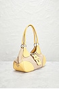 view 4 of 10 Prada Canapa Moon Shoulder Bag in Yellow