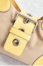 view 5 of 10 Prada Canapa Moon Shoulder Bag in Yellow
