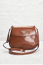 view 3 of 10 Prada Cleo Shoulder Bag in Brown