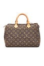view 1 of 10 Louis Vuitton Monogram Speedy 30 Handbag in Brown