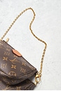 view 10 of 10 Louis Vuitton Monogram Pochette Accessoires Shoulder Bag in Brown