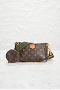 view 2 of 10 Louis Vuitton Monogram Pochette Accessoires Shoulder Bag in Brown