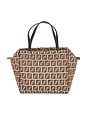 view 1 of 8 Fendi Mini Zucca Handbag in Beige