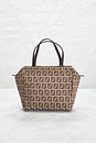 view 3 of 8 Fendi Mini Zucca Handbag in Beige