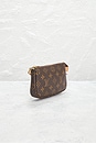 view 4 of 8 Louis Vuitton Monogram Mini Pochette Accessoires Shoulder Bag in Brown